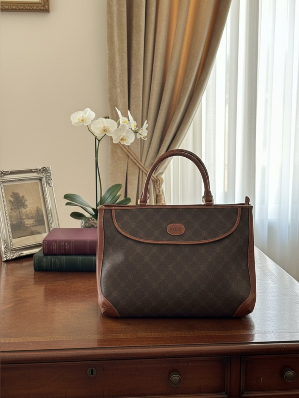 Vintage BALLY Leather Satchel